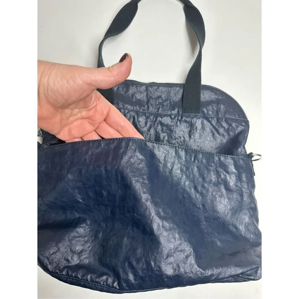 Kipling Large Tote Purse Blue Kipling Dome Organizer Bag No Shoulder Strap *Note